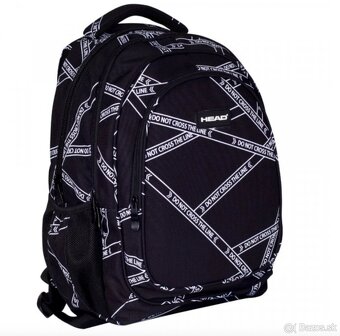 Nový trojkomorový školský batoh HEAD - DONT CROSS - 4