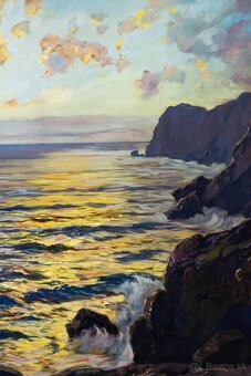 Súmrak, M.Geverlot, 785 × 650 mm - 4