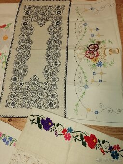 Staré textílie. - 4