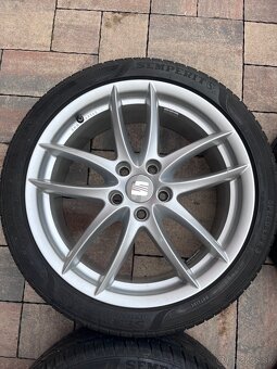 Orig. hliníkové disky Seat R18, 5x112 - 4