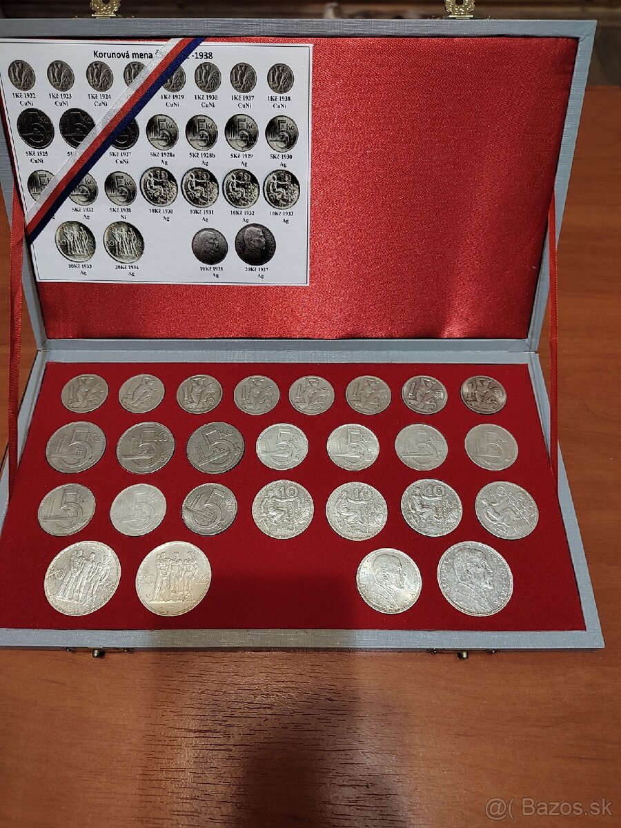 Albumy na mince ČSR - 5