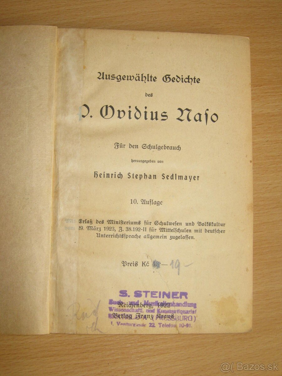 predam tieto stare nemecke knihy - 5