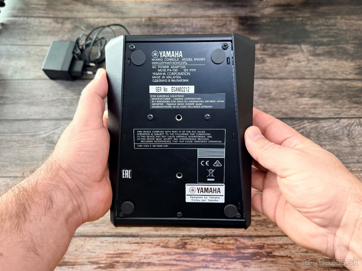 Yamaha MG06X Analógový mixpult - 5