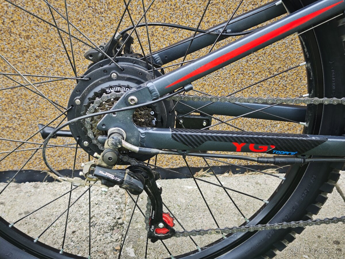 Elektrobicykel Randride YG90 1000w 27,5" - 5