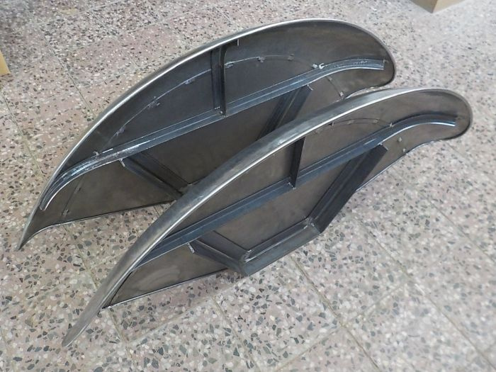 Zadné blatníky na Zetor 25 - lízanky - pár - 5