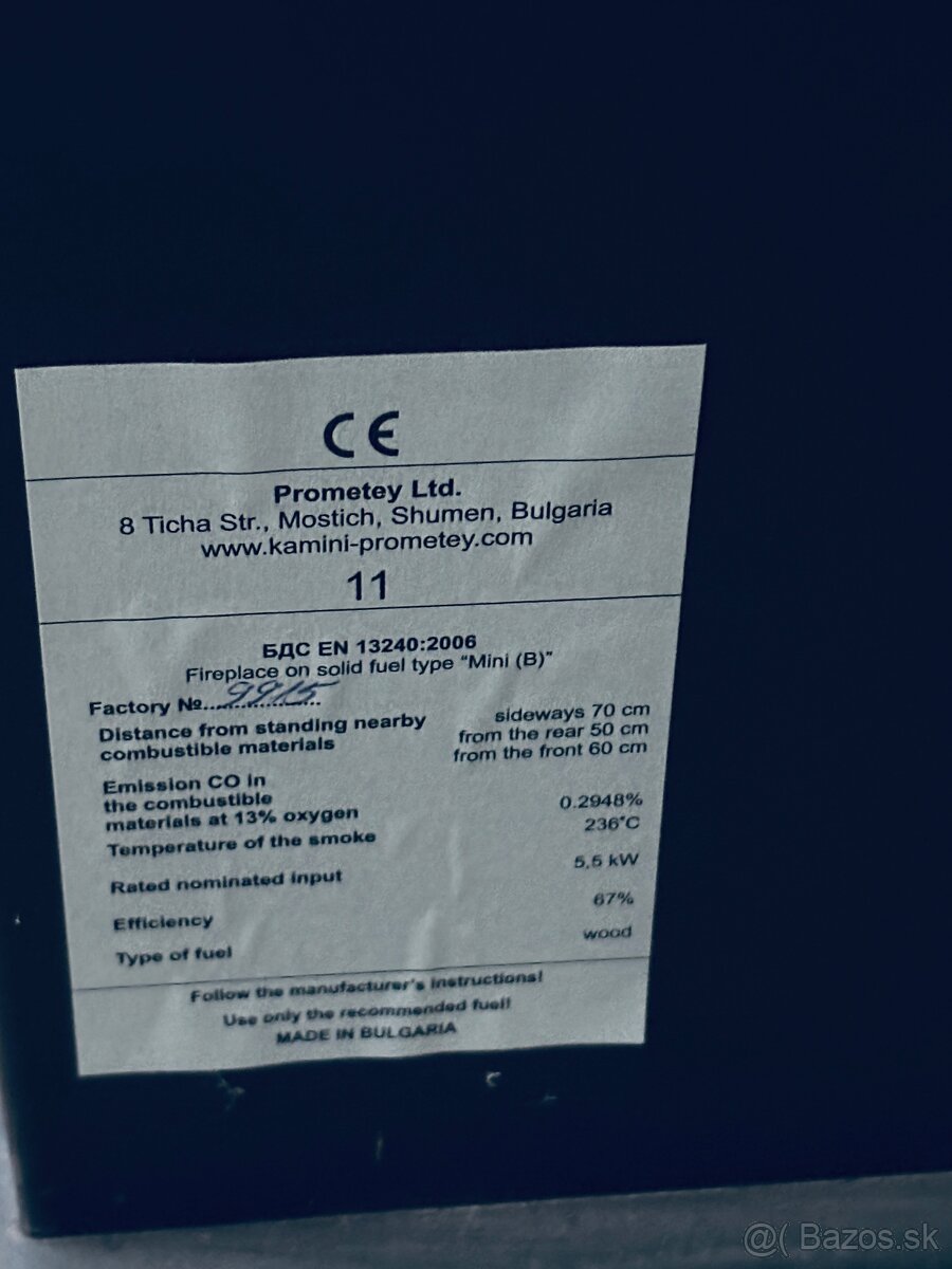 Predám sporák PROMETEY - 5