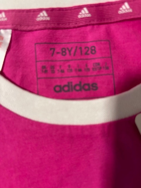 Tričko dievcenske Adidas vel. 128 NOVE S VISACKOU - 5