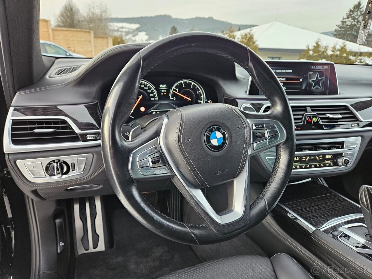 BMW 740xd ..vyservisovane 99% stav - 5