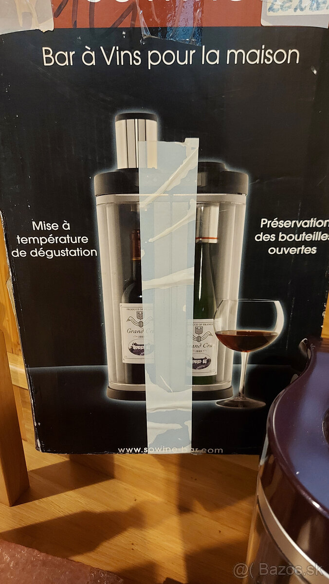 SOWINE - chladnička na otvorené víno - 5