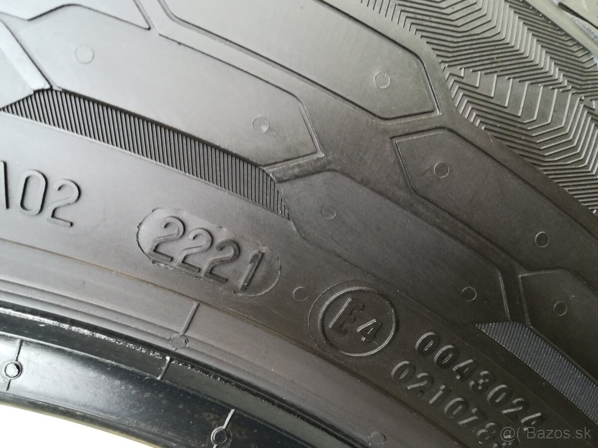 Zimné pneumatiky 215/65 R15C Uniroyal, 4ks - 5