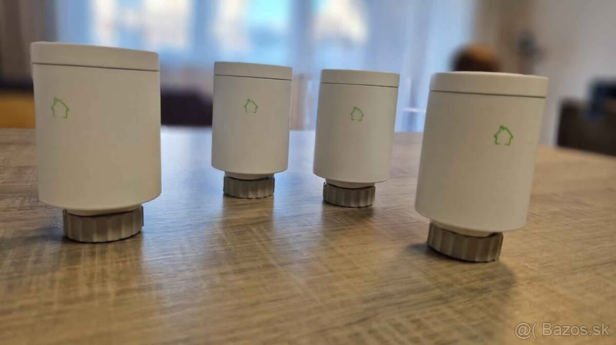 Inteligentné termostatické hlavice na radiátor 4ks - 5