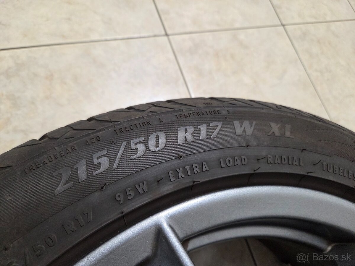 originál VW "17" (5x100) - 5