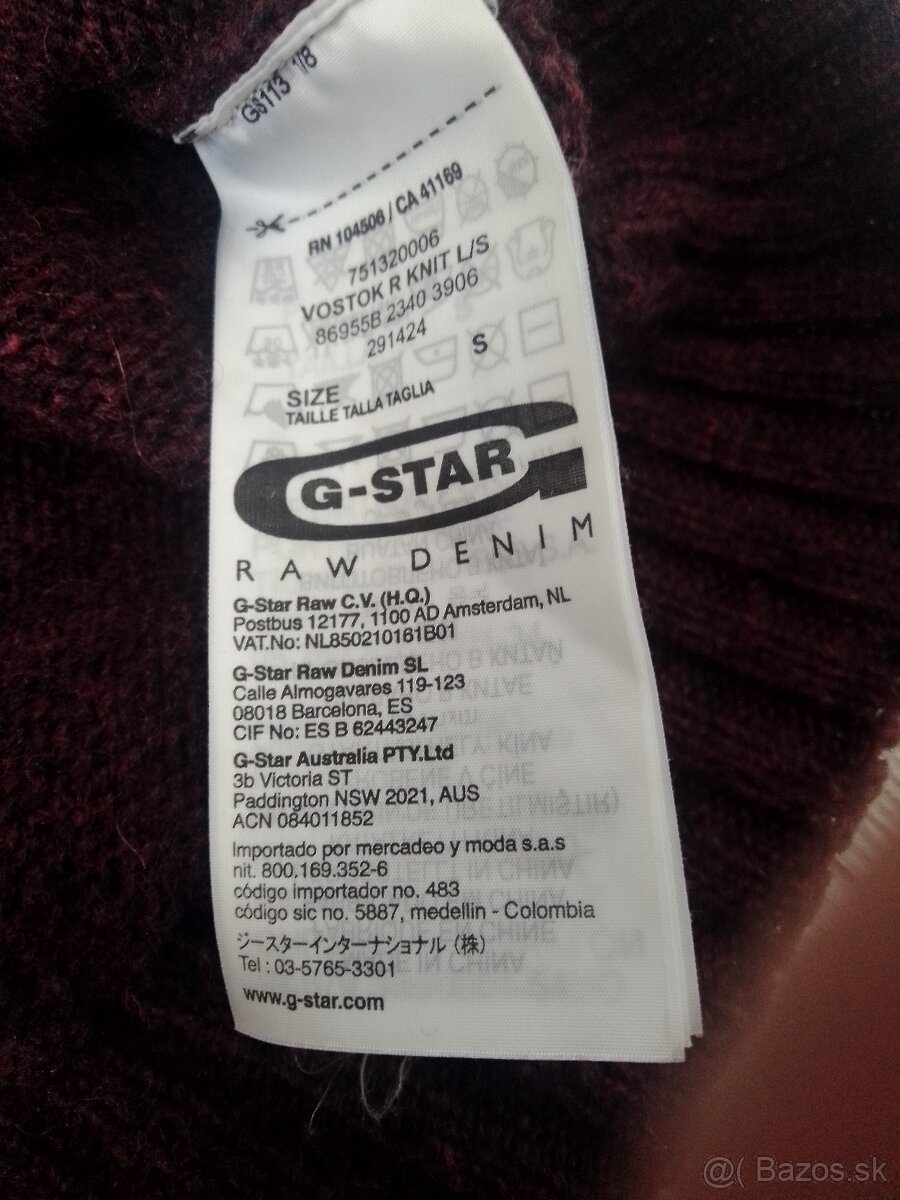 Pánsky sveter a tričko G-star - 5