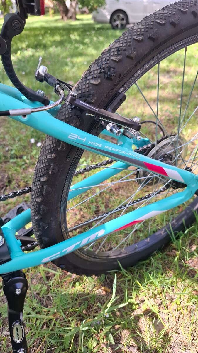 Dievčenský bicykel vel.24 - 5