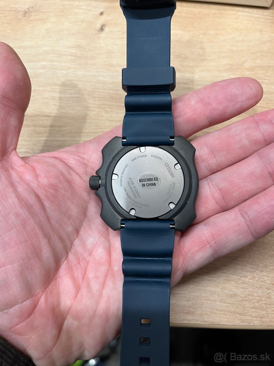 Citizen Eco-Drive Diver 200m – nové, titánové, nenosené - 5