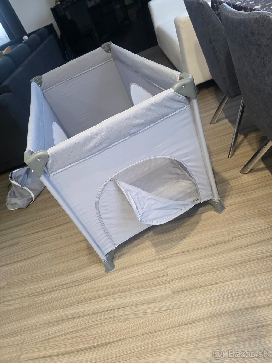 Cestovná postieľka + matrac + plachty - 5