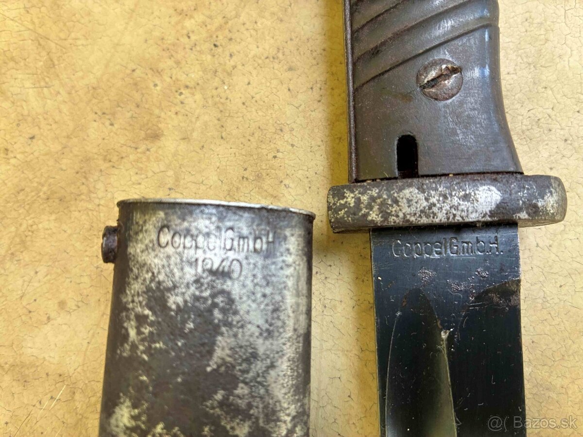 Nemecký bodák sčíslovaný - 5