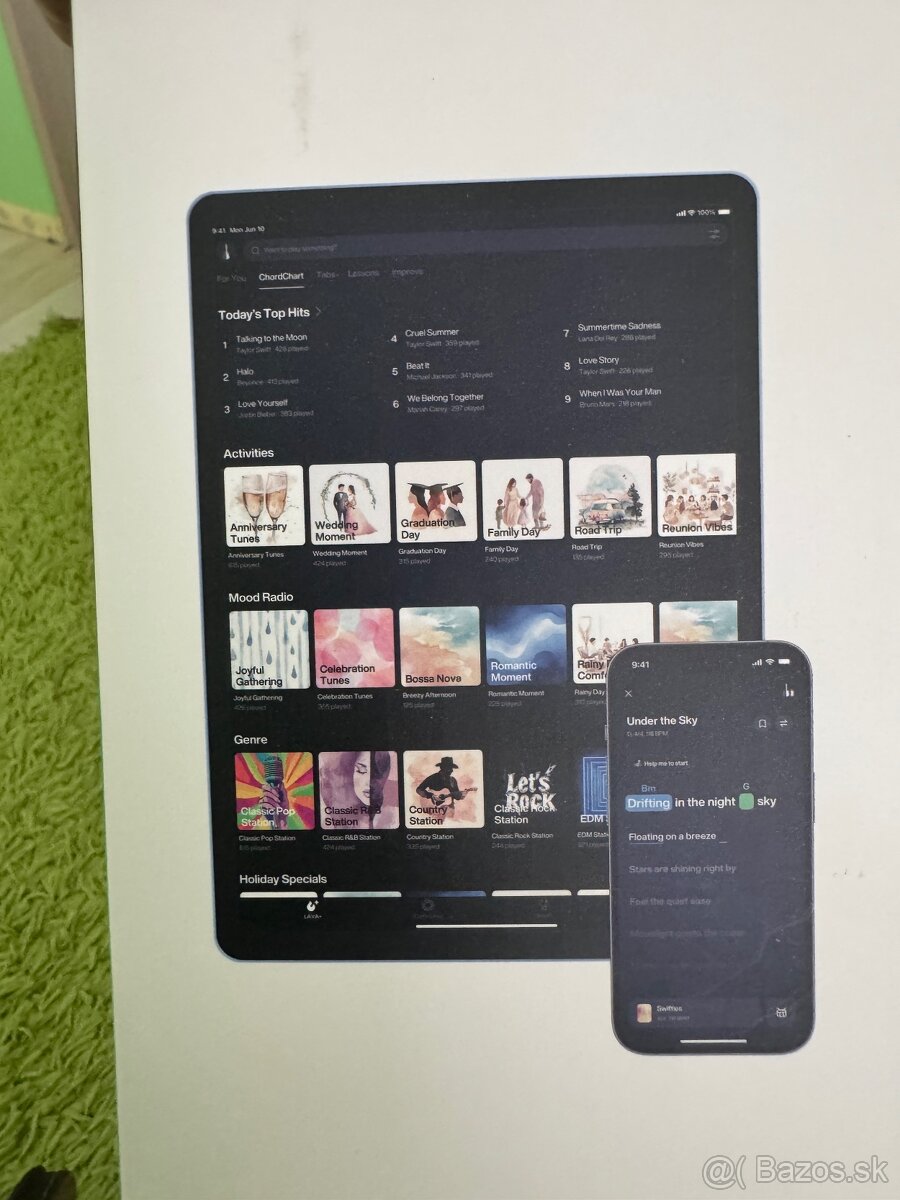 Lava Music GENIE White Elektrická gitara - 5