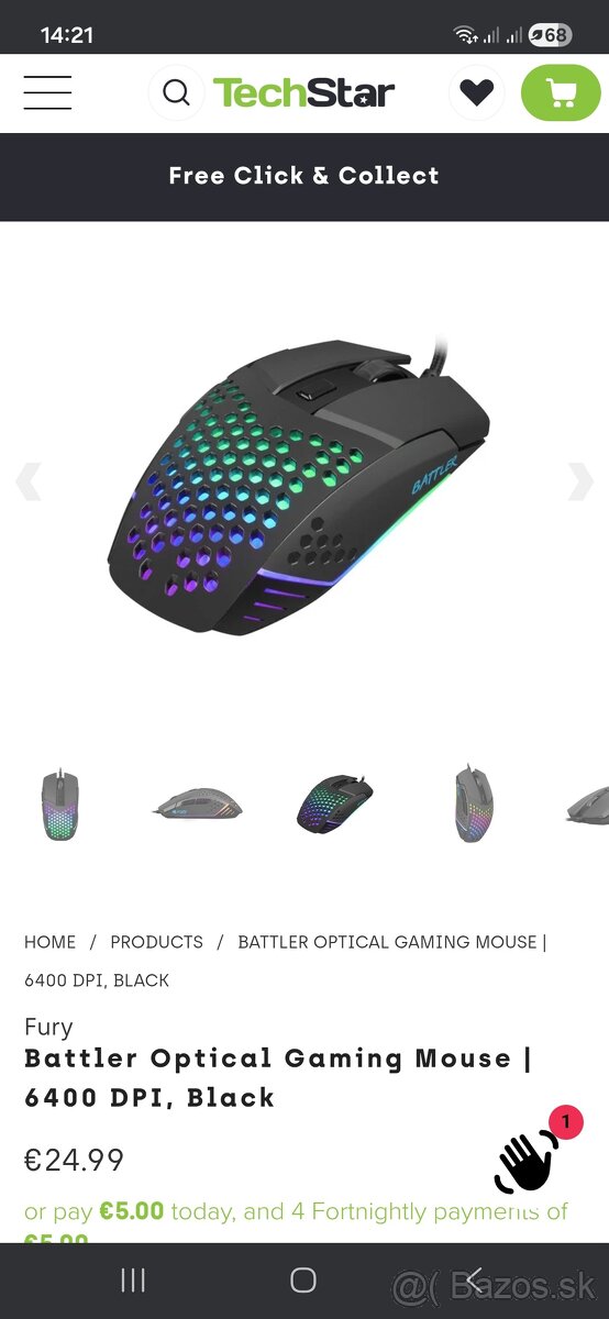 Herna myš fury-svietiaca - 5