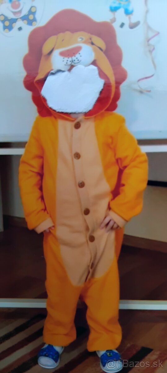 Karnevalová maska leva - 5