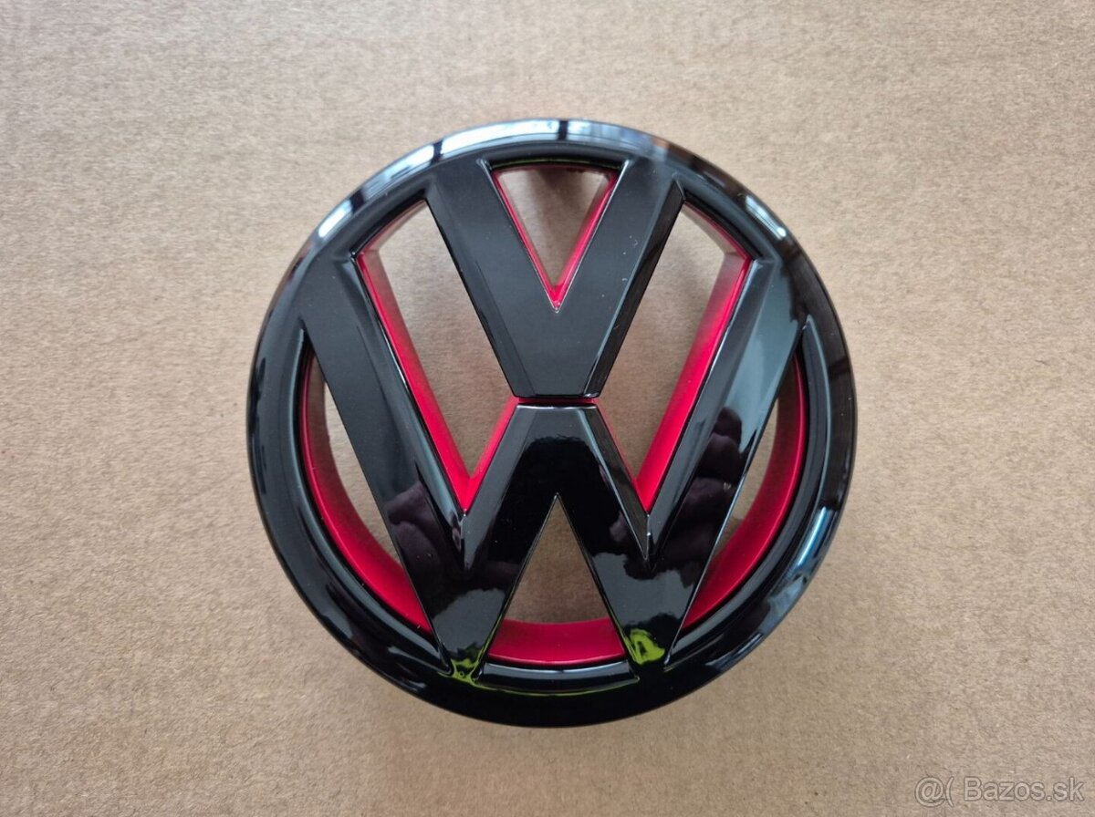 ZNAK LOGO EMBLEM DO MASKY pre VW GOLF POLO - 5