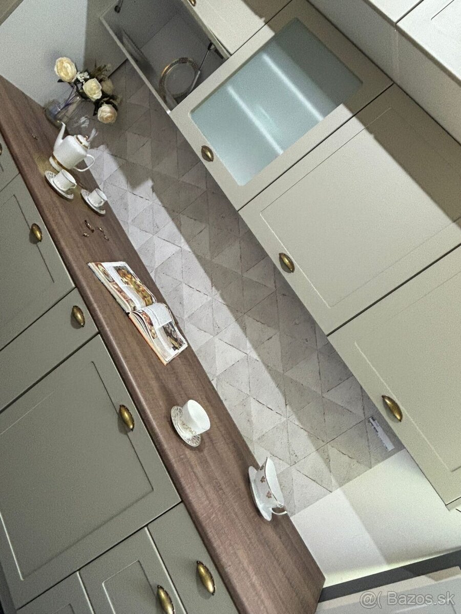 Moderná nepoužitá kuchyňa NATALI krémová - 5