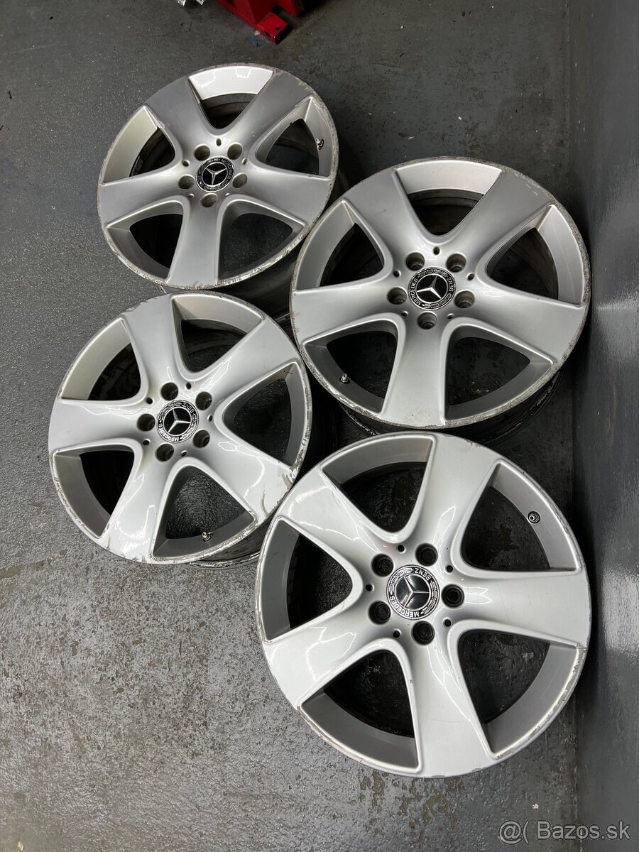 Alu disky mercedes seat škoda audi vw 5x112 r17 - 5