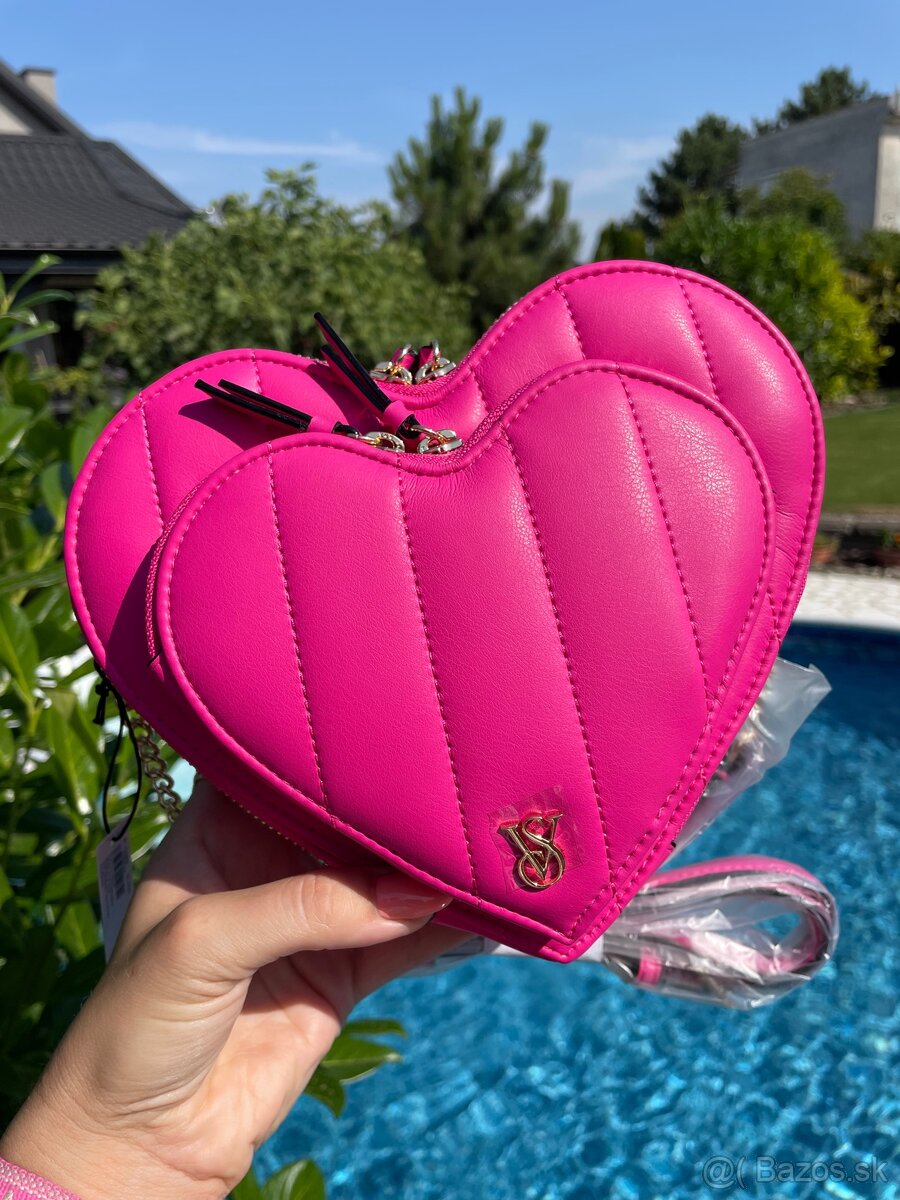 Ružova srdiečkova kabelka Victoria’s Secret - 5