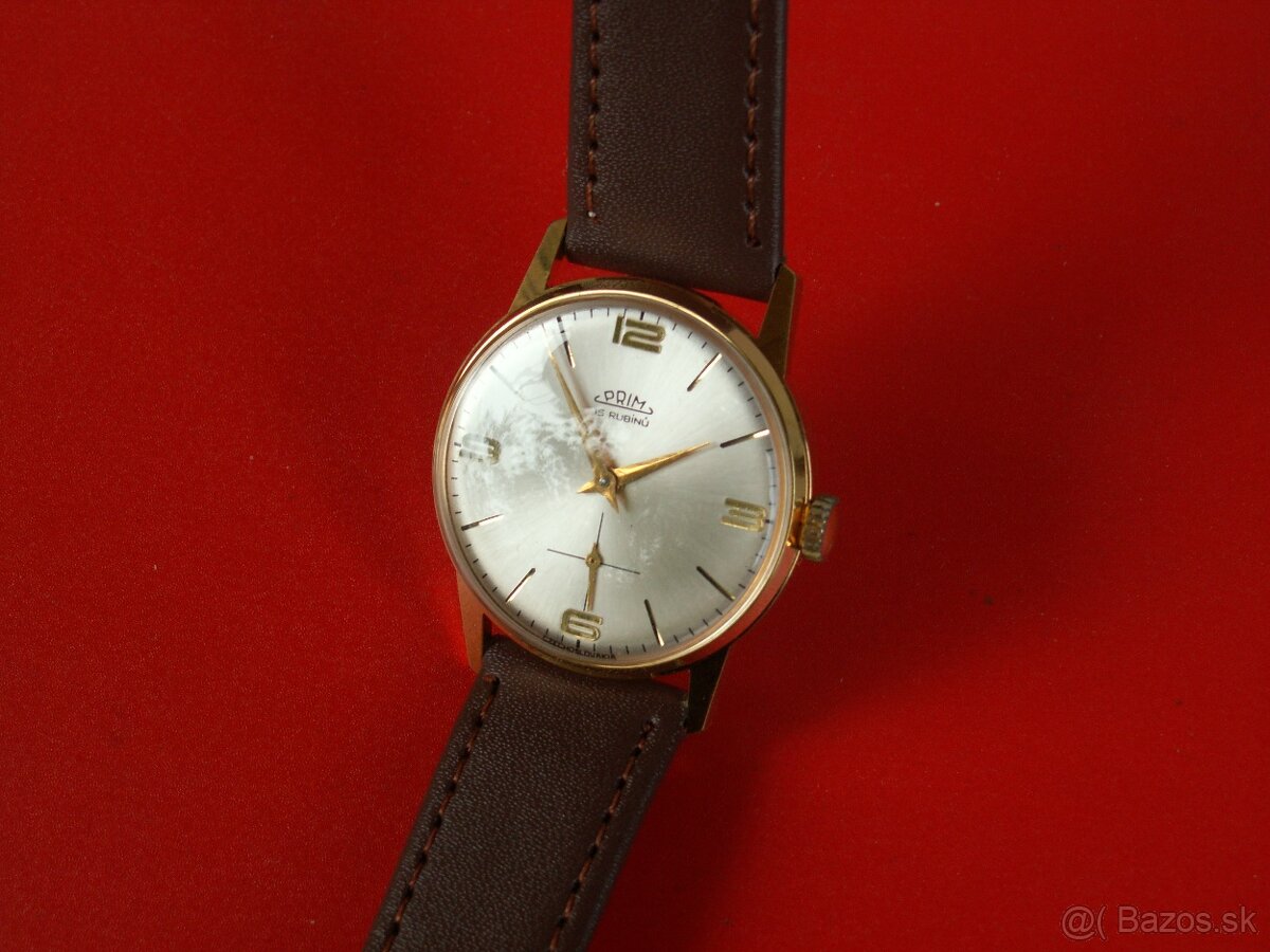 Hodinky Prim Sunburst Gold. - 5