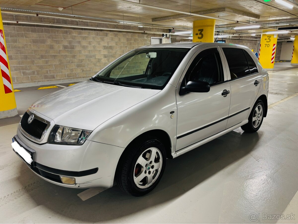 Skoda Fabia 1.4mpi 50kw, r.v.: 2002, 2xkluc - 5