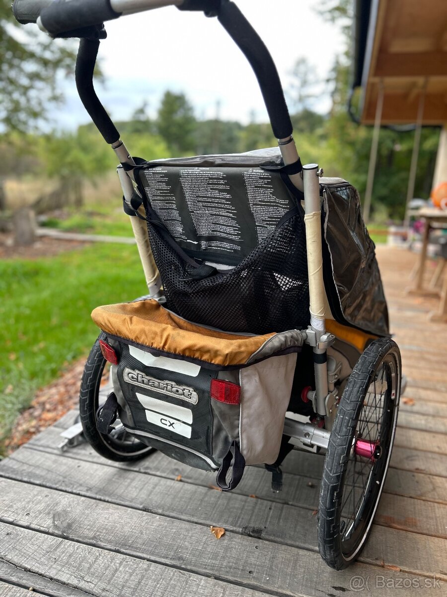 Cyklovozik Thule Chariot CX1 + Ski Set - 5