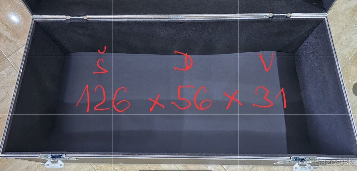 Prepravná bedna/prepravný case - 5