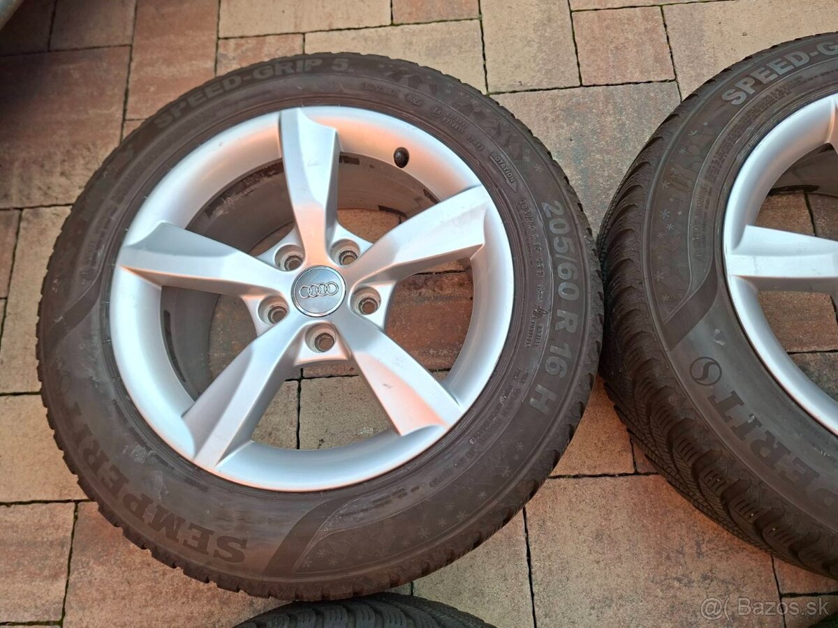 Originálne hlinikove disky Audi R16, 5x112 - 5