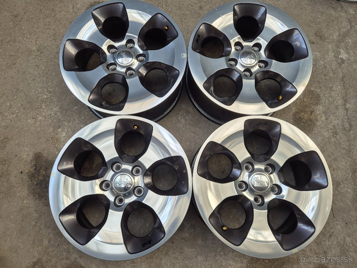 5x127 r18 ET44,45 x 7,5J elektróny originál JEEP - nepoužité - 5