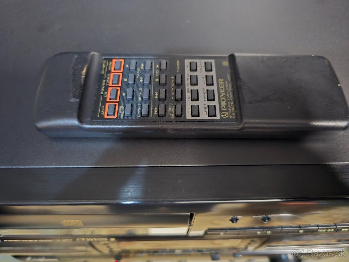 Pioneer A504R, CT-W505 , PD-204 hifi zostava - 5