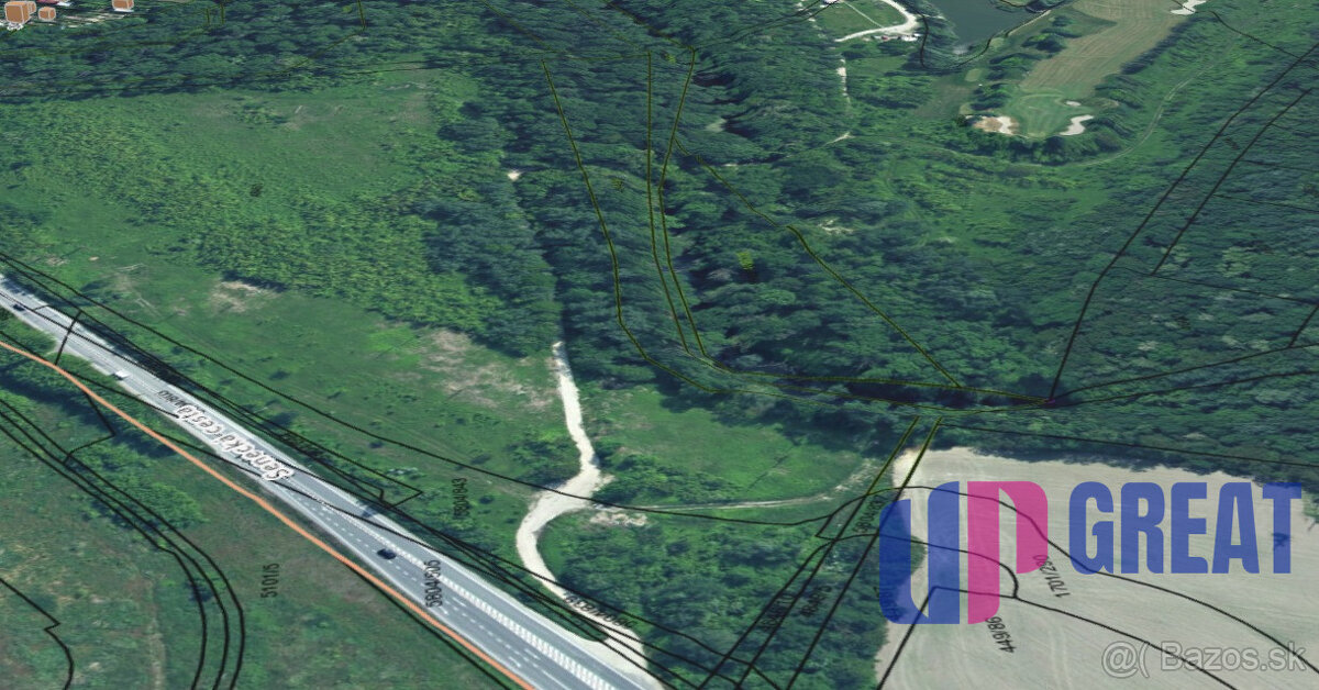 Pozemok 6029 m² – rekreačné využitie pri Bernolákove - 5