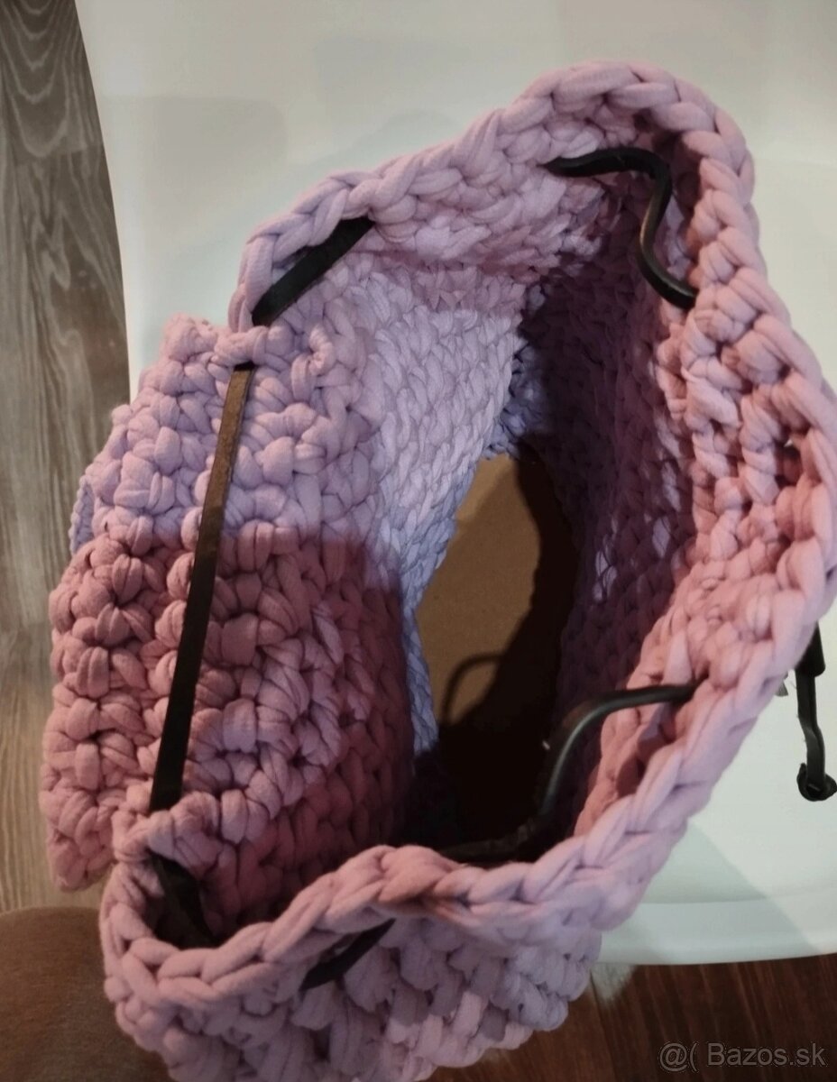 Háčkovaná kabelka - 5