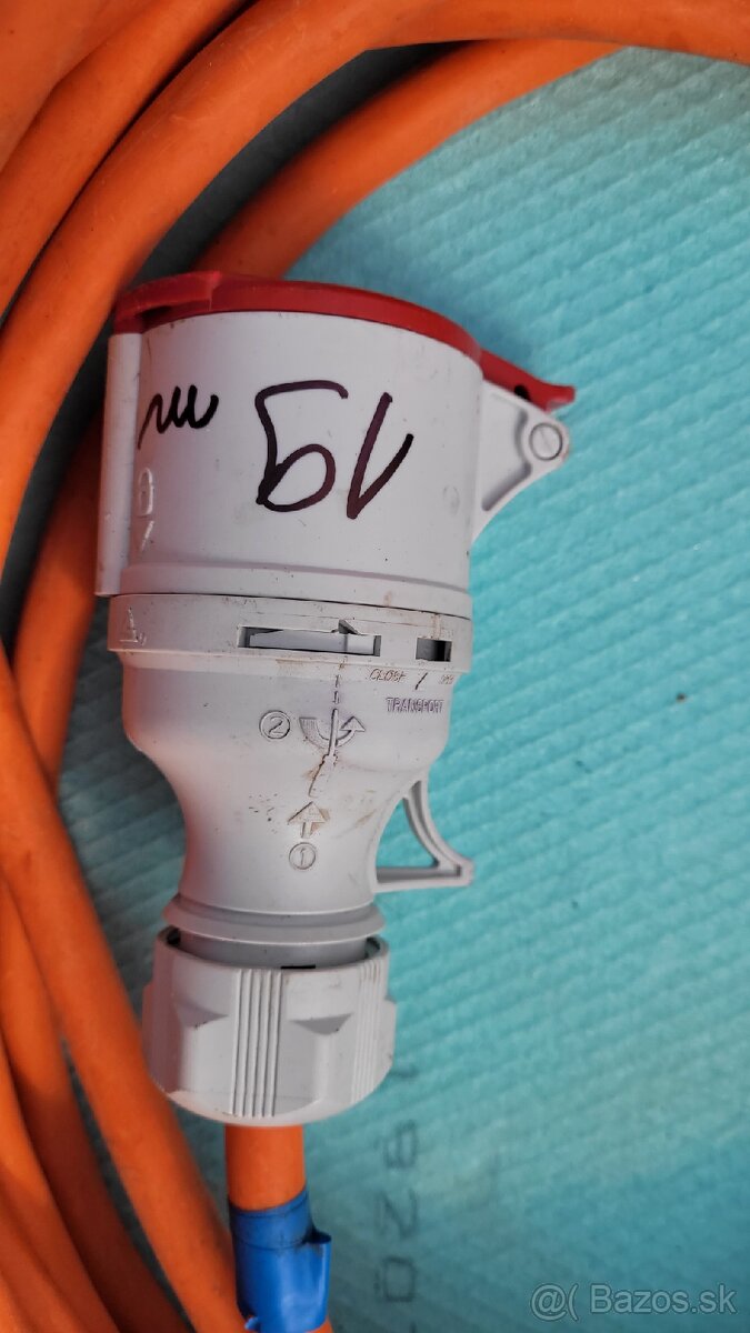 Predlžovací kábel 5x2,5 mm - 5