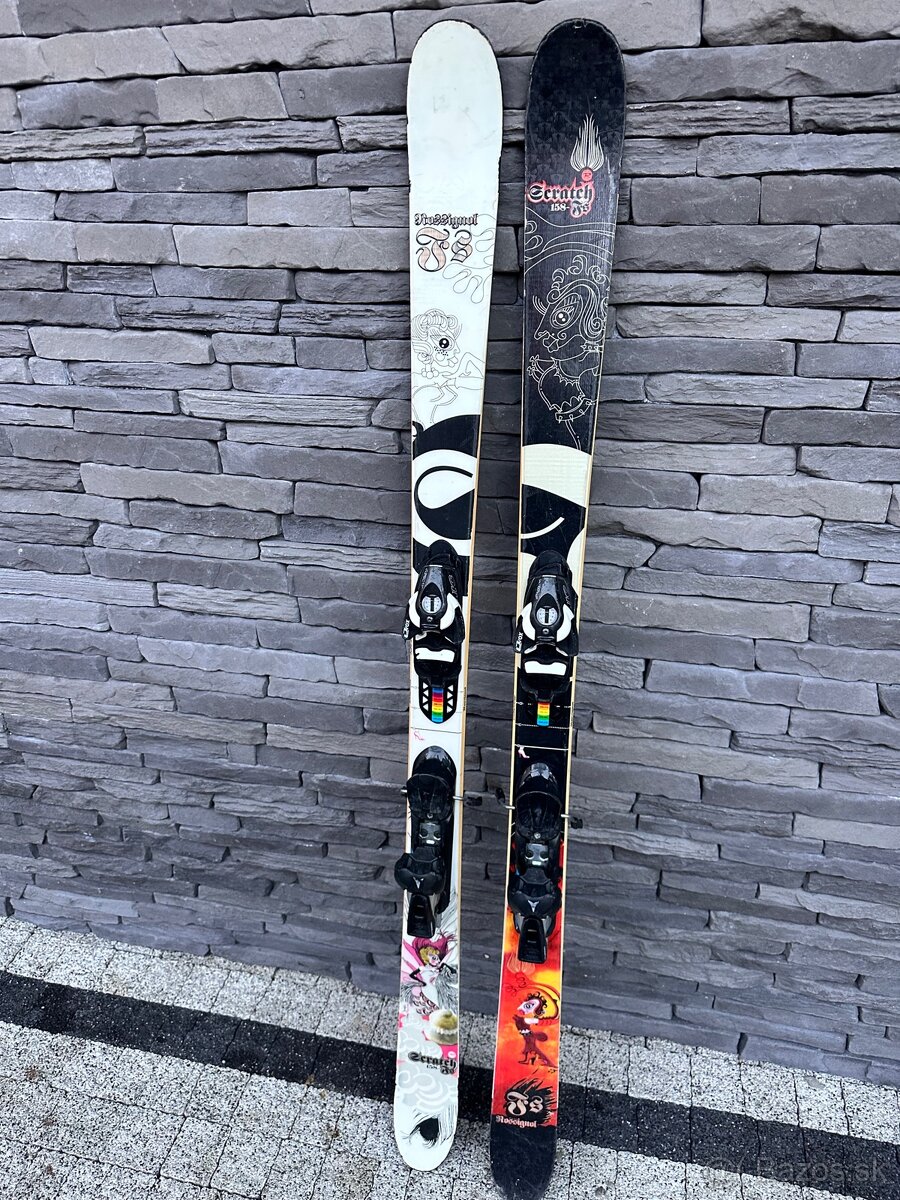 Freestyle lyže Rossignol 158cm, lyžiarky Dalbello veľ. 42-43 - 5