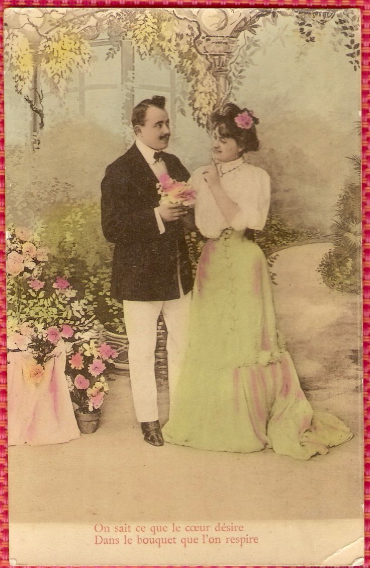 Staré francúzske pohľadnice 1 - 5