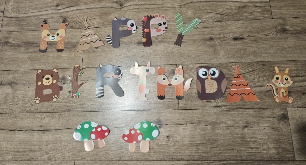 Výzdoba na detskú oslavu v štýle les - 5