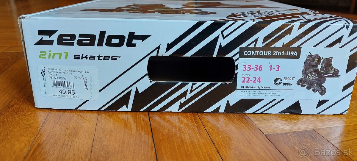 Detské korčule 2 v 1 - 5