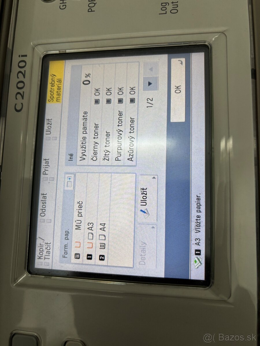 Predám Canon imageRUNNER ADVANCE C2020i - A3 - 5