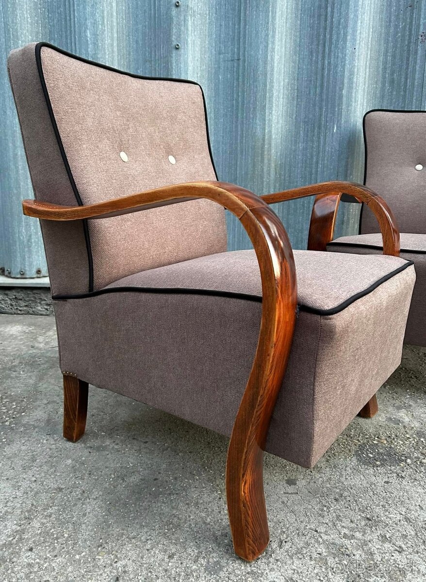 Art Deco kreslá - F137 - 5