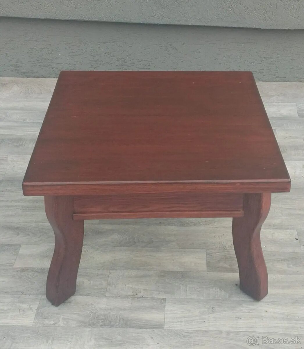 Stolík konferenčný koloniálny. - 5