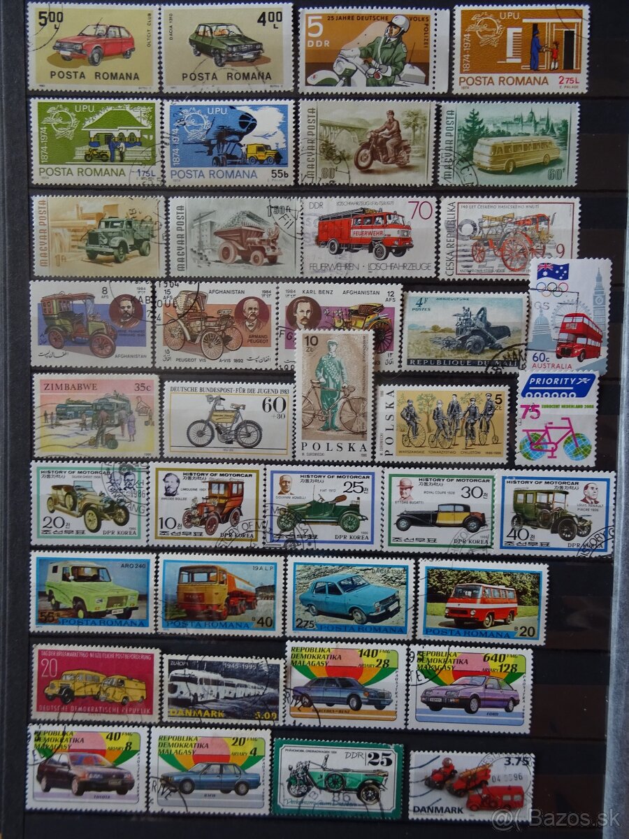 Pekná zbierka známok DOPRAVA - 5