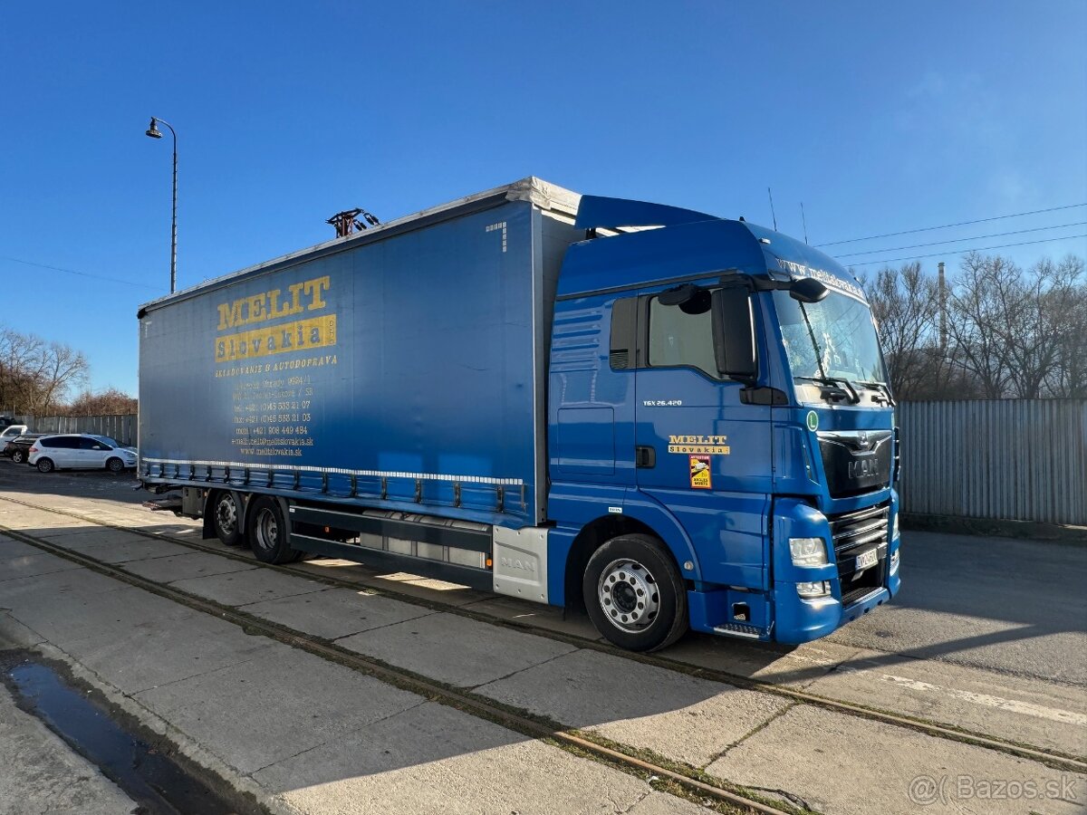 MAN TGX 26.420 9,5 LDM 23 paliet - 5