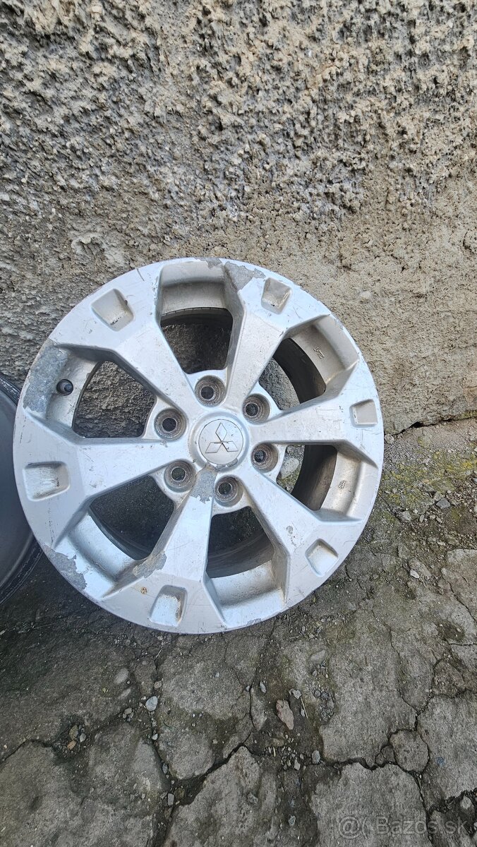 Predam originál alu disky mitsubishi r17 - 5