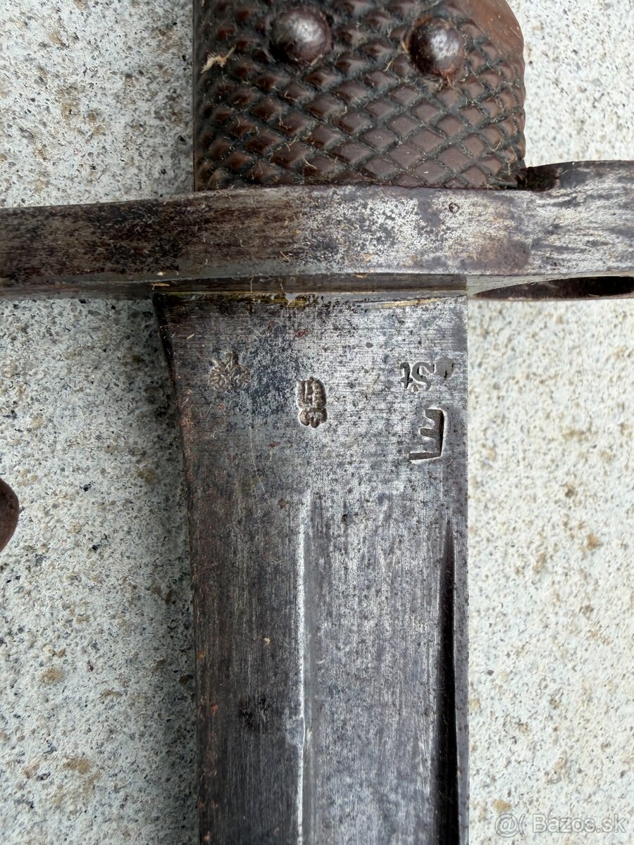 Rakúsko-Uhorský bodák Werndl - 5