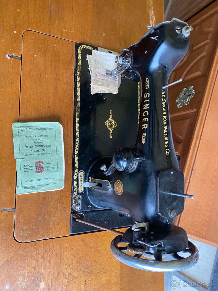 Singer starožitny šijací stroj - 5
